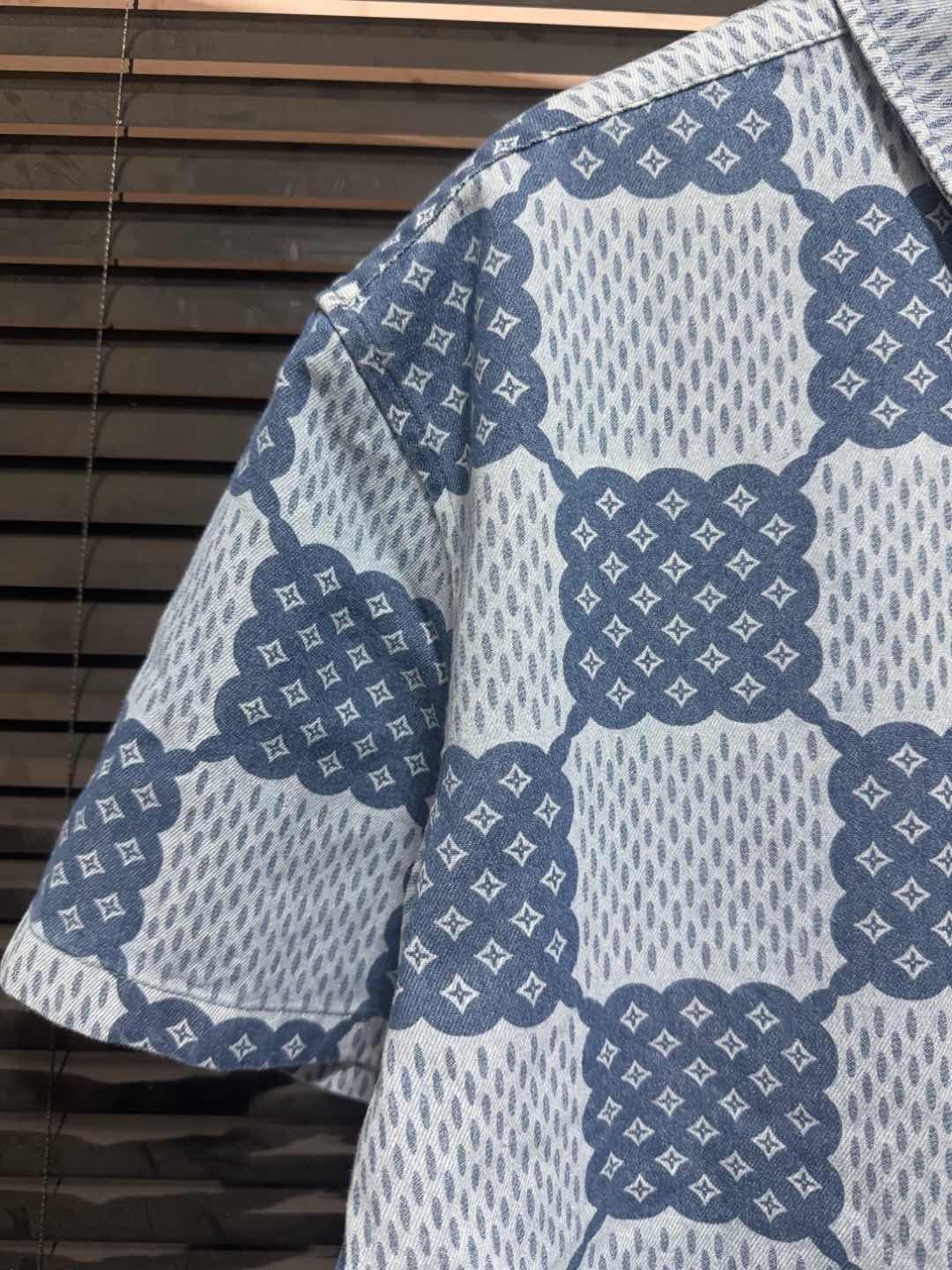 250224 New high quality denim checkerboard suit