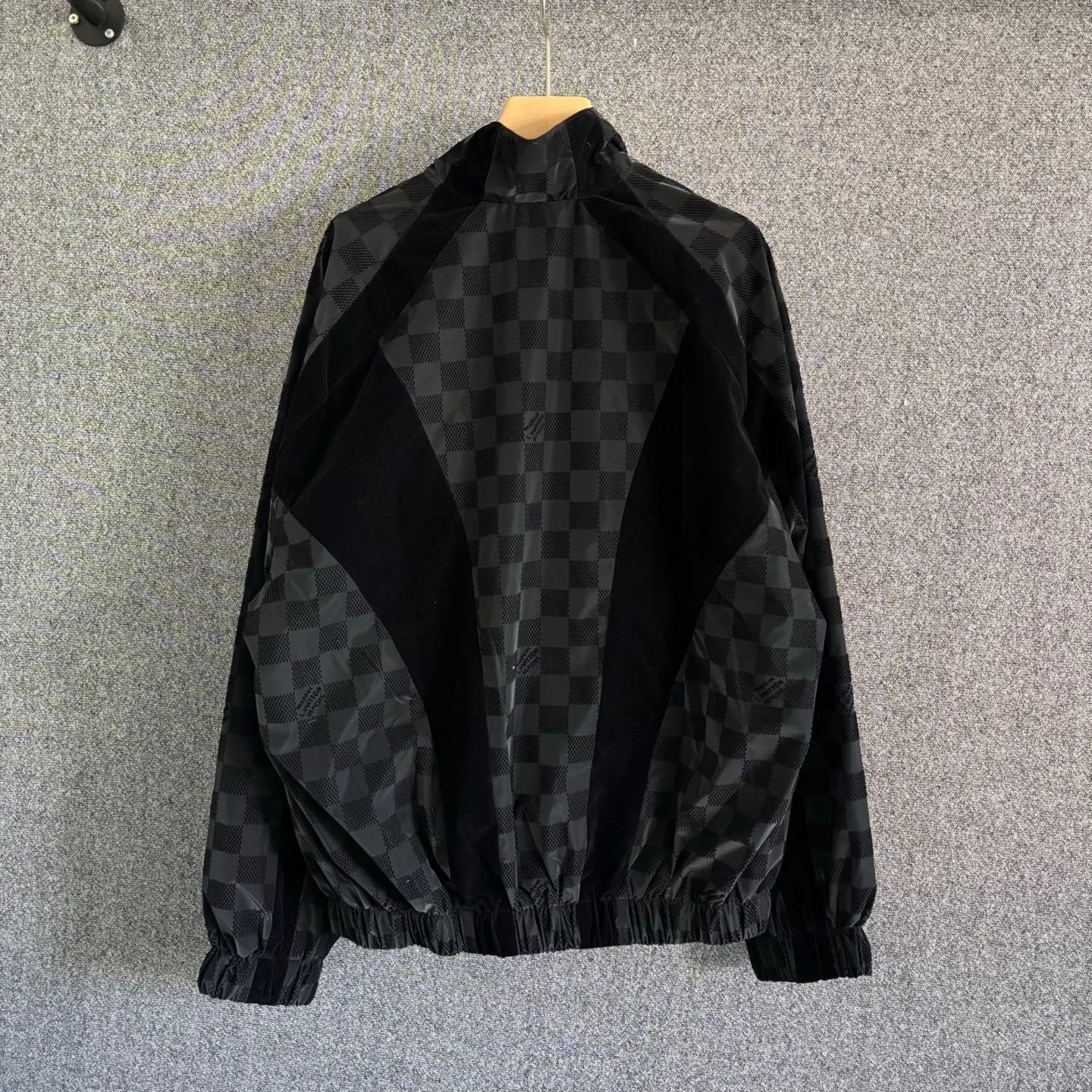 250325 New flocking sports stand-up collar jacket