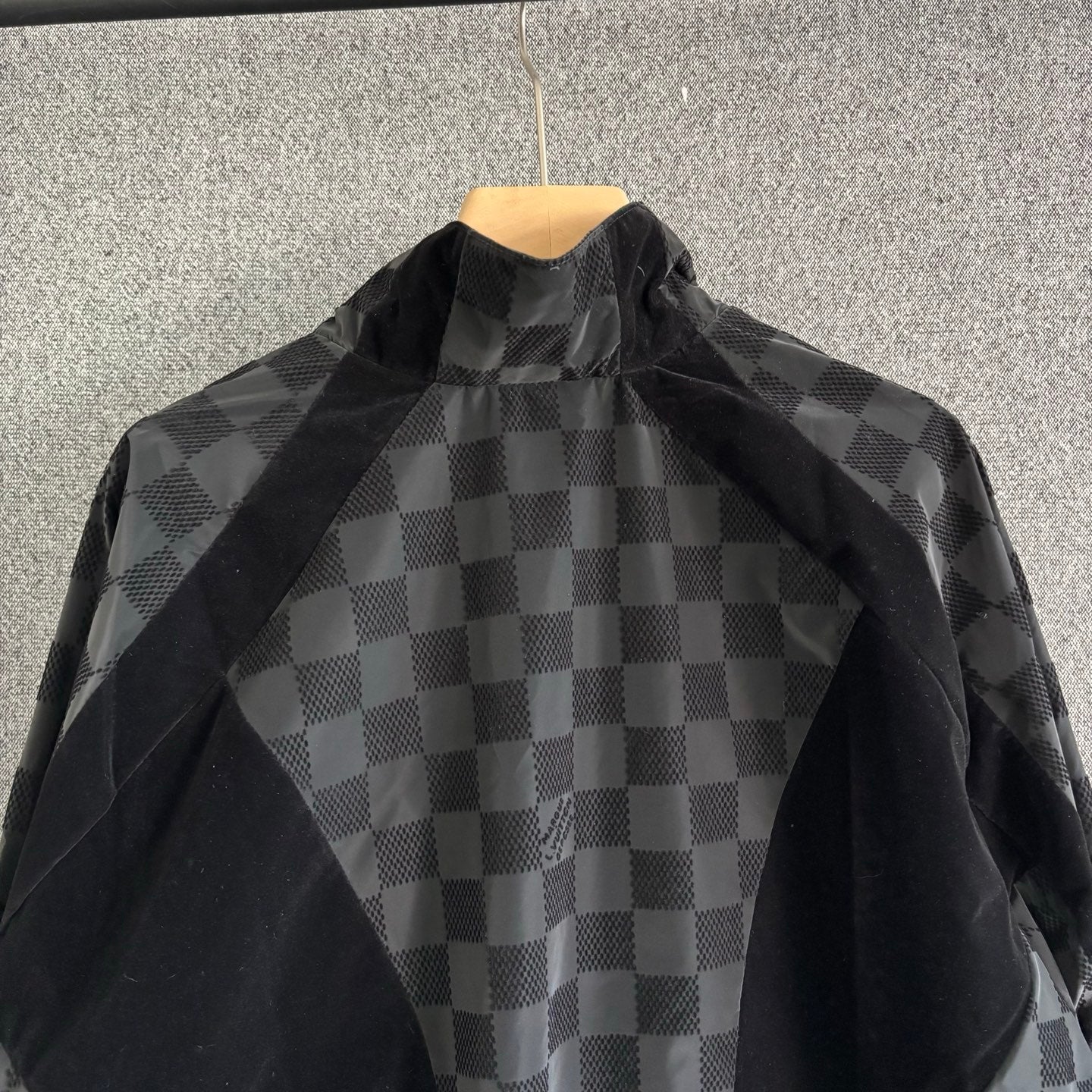 250325 New flocking sports stand-up collar jacket