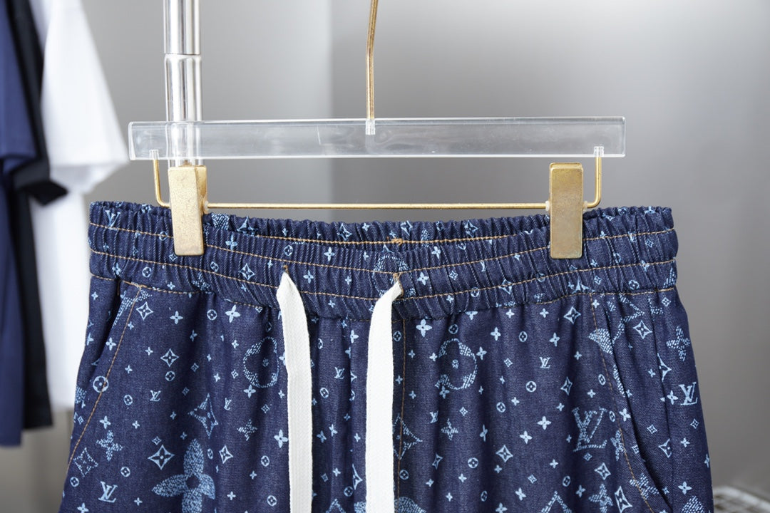 250325 New high quality dark print shorts