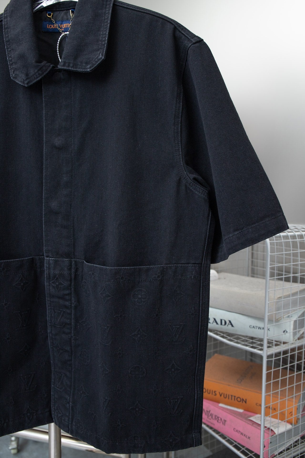 250513 New top-quality heavy-duty workwear short-sleeved shirt vest