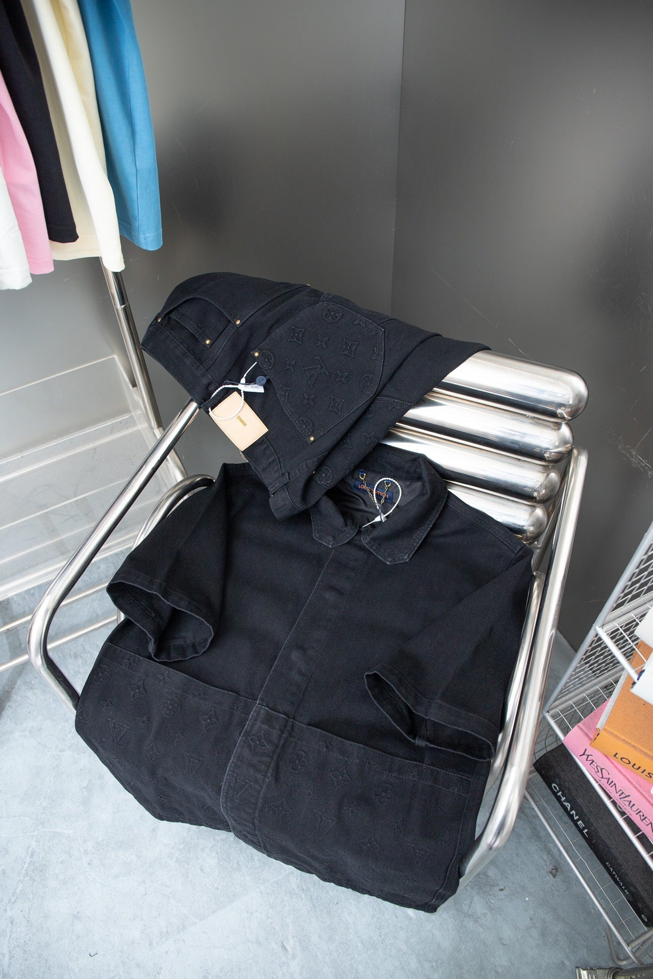 250513 New top-quality heavy-duty workwear short-sleeved shirt vest