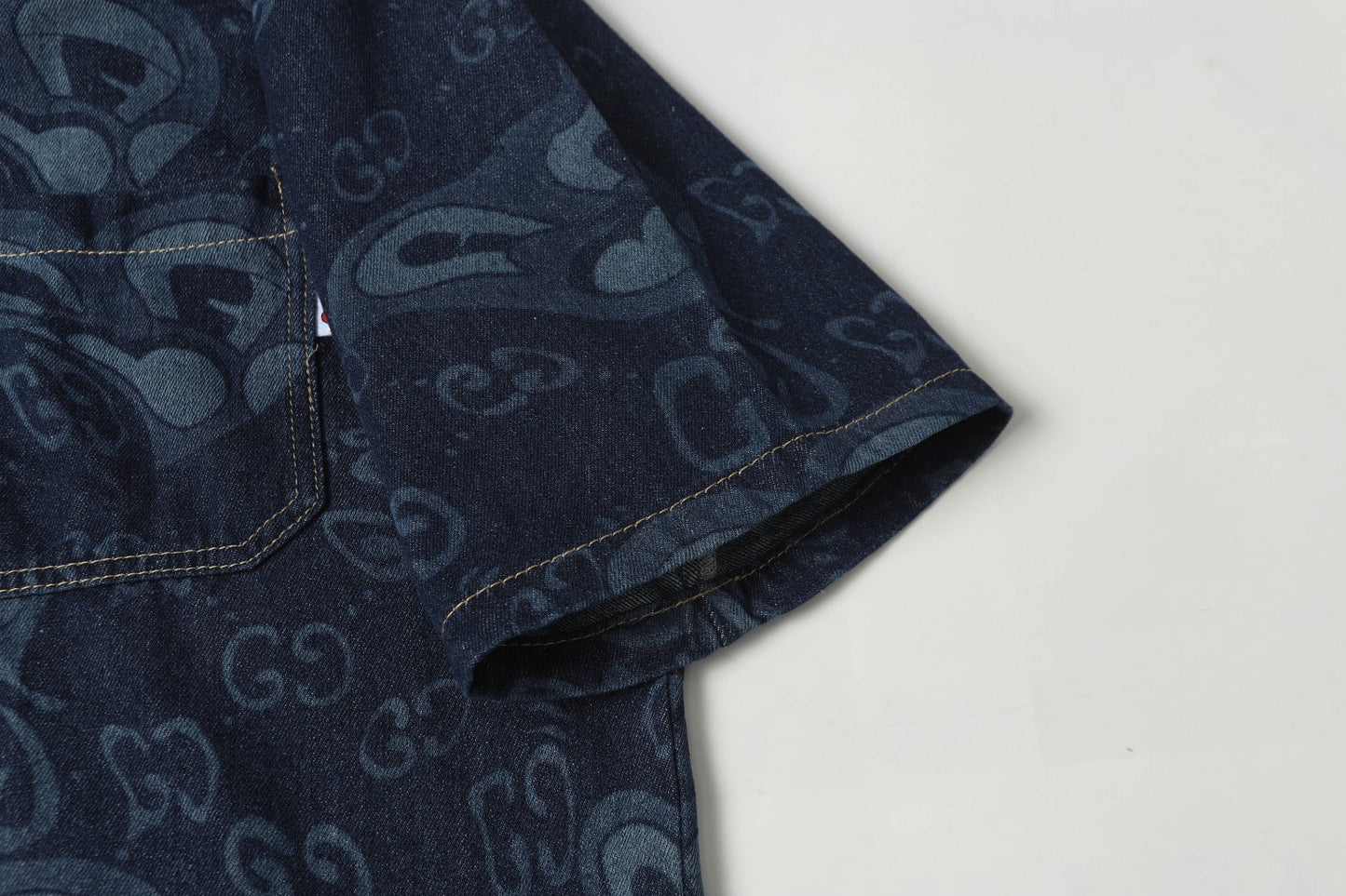 250520 New heart-shaped jacquard denim set