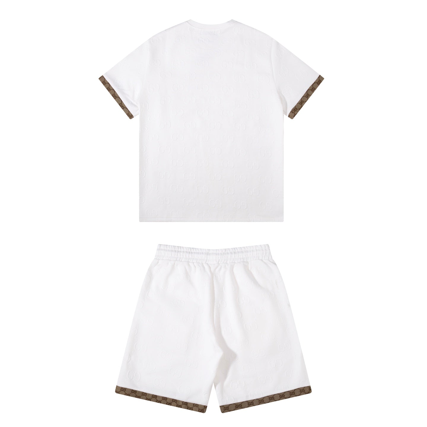 250520 New simple set with concave-convex embroidery