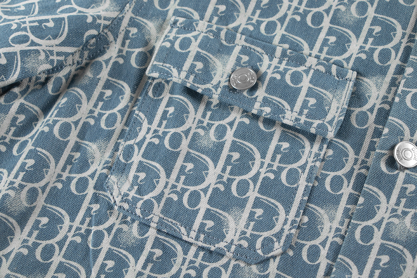 250604 New twill denim cotton stylish lapel denim shirt