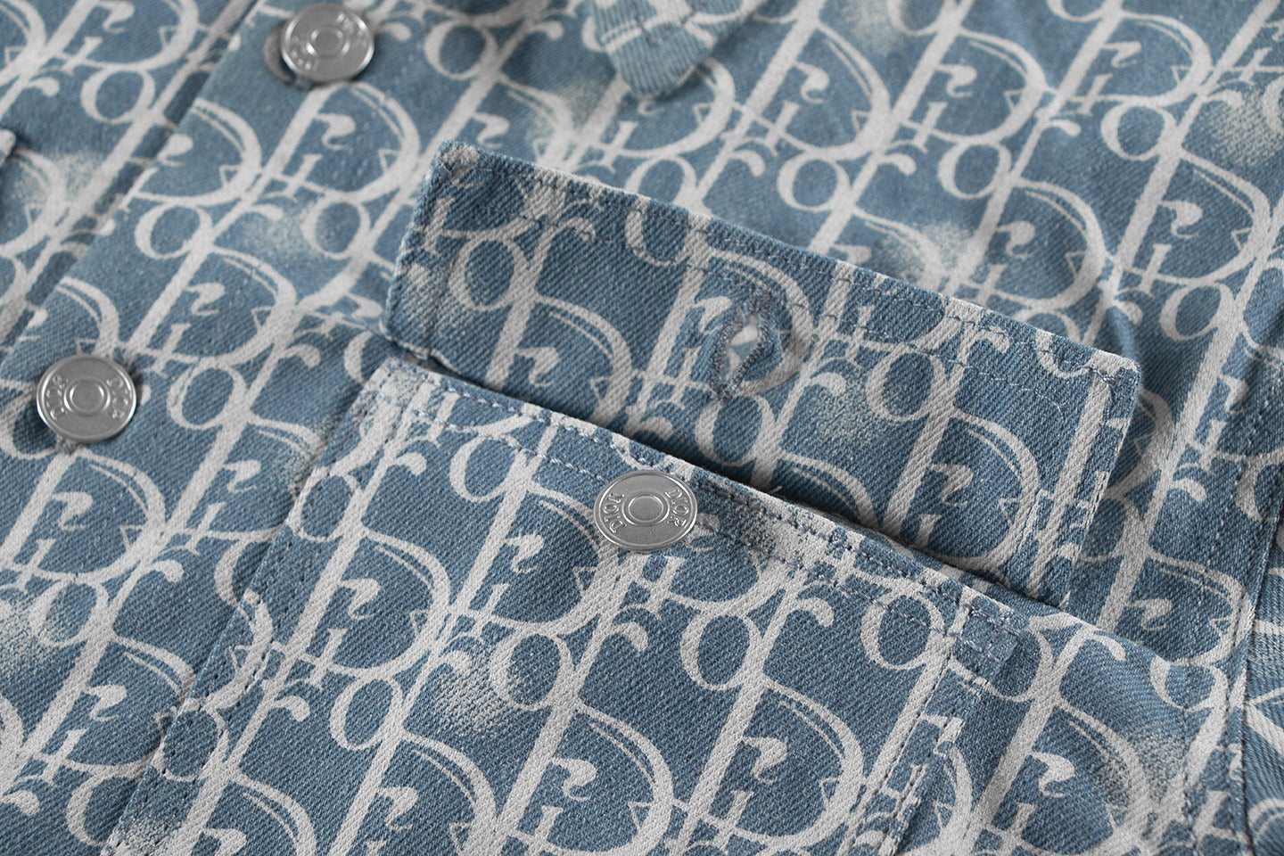 250604 New twill denim cotton stylish lapel denim shirt