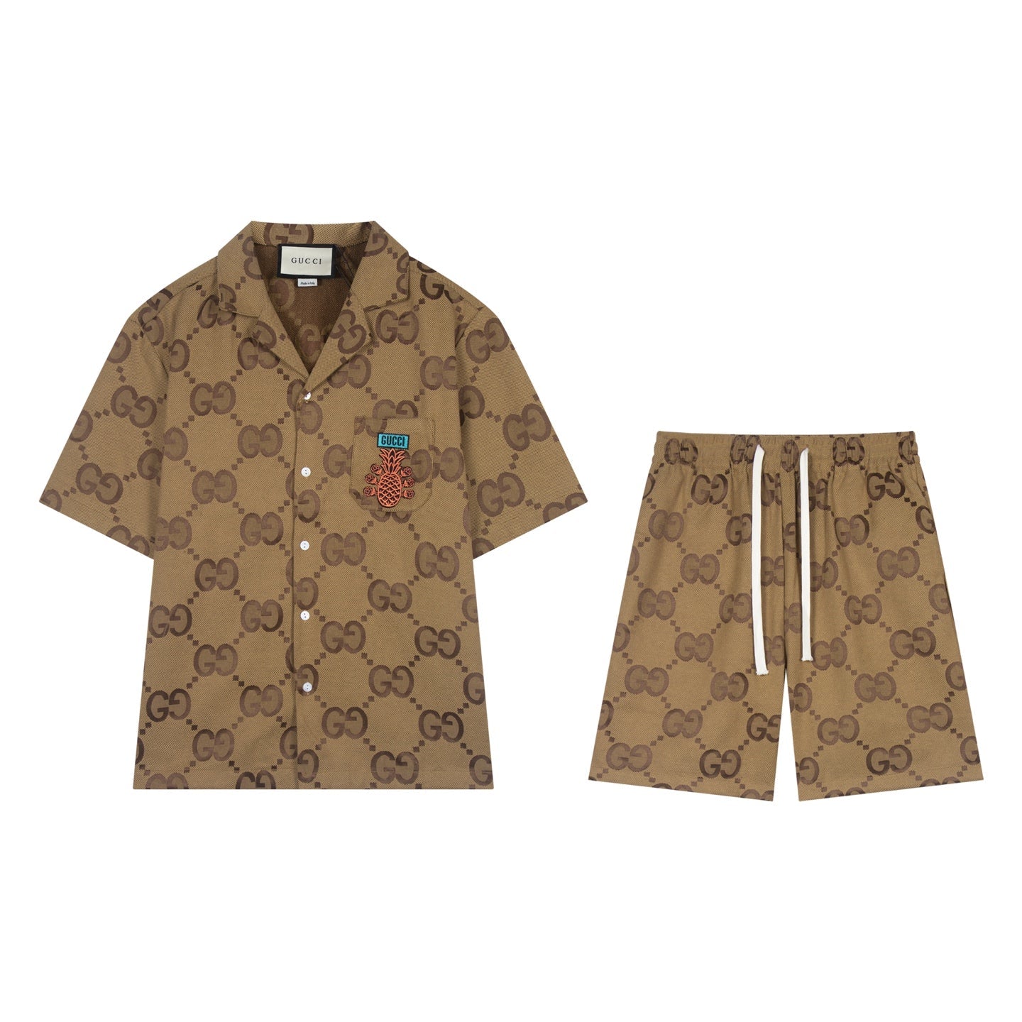 250617 New high-quality denim jacquard suit shorts