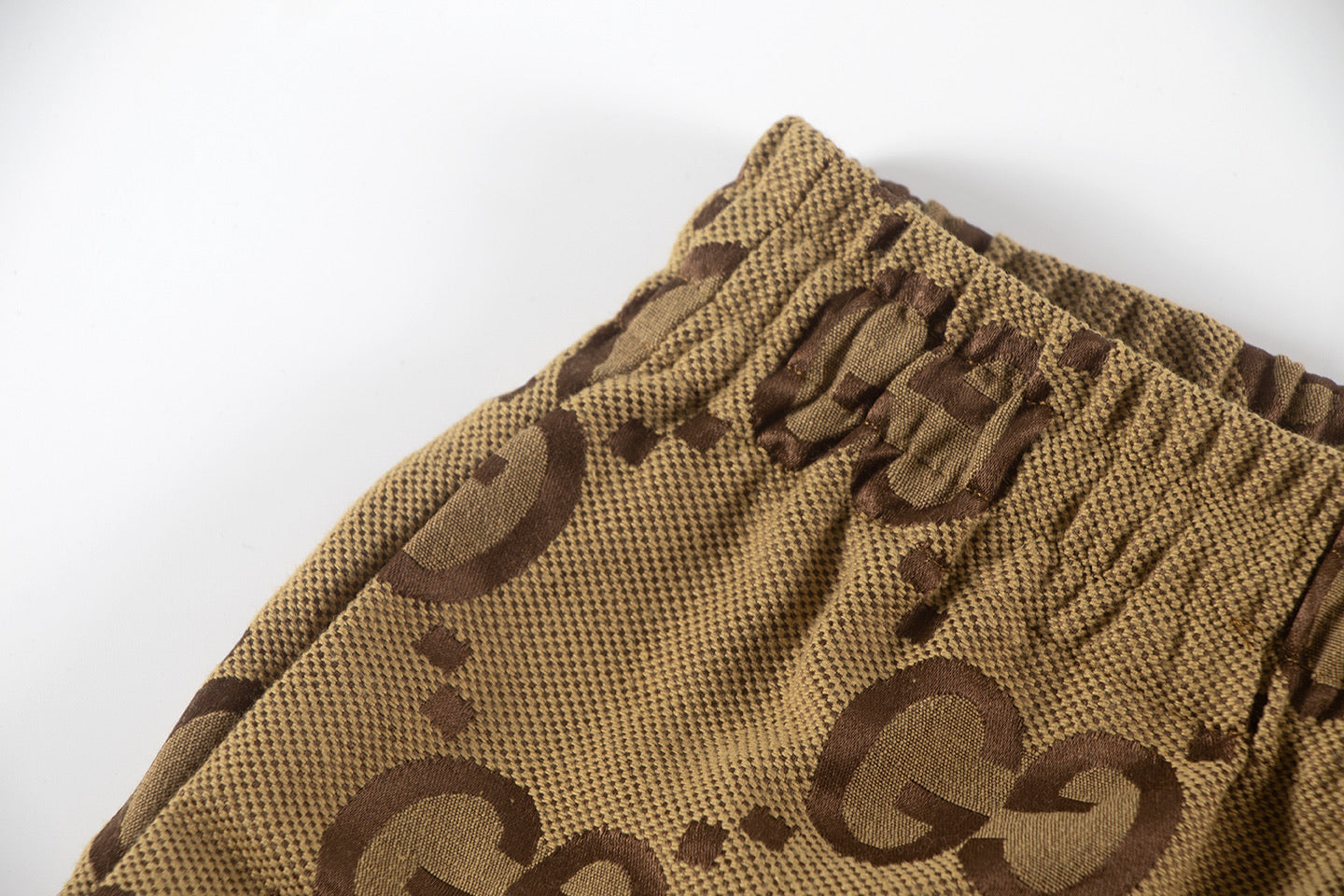 250617 New high-quality denim jacquard suit shorts