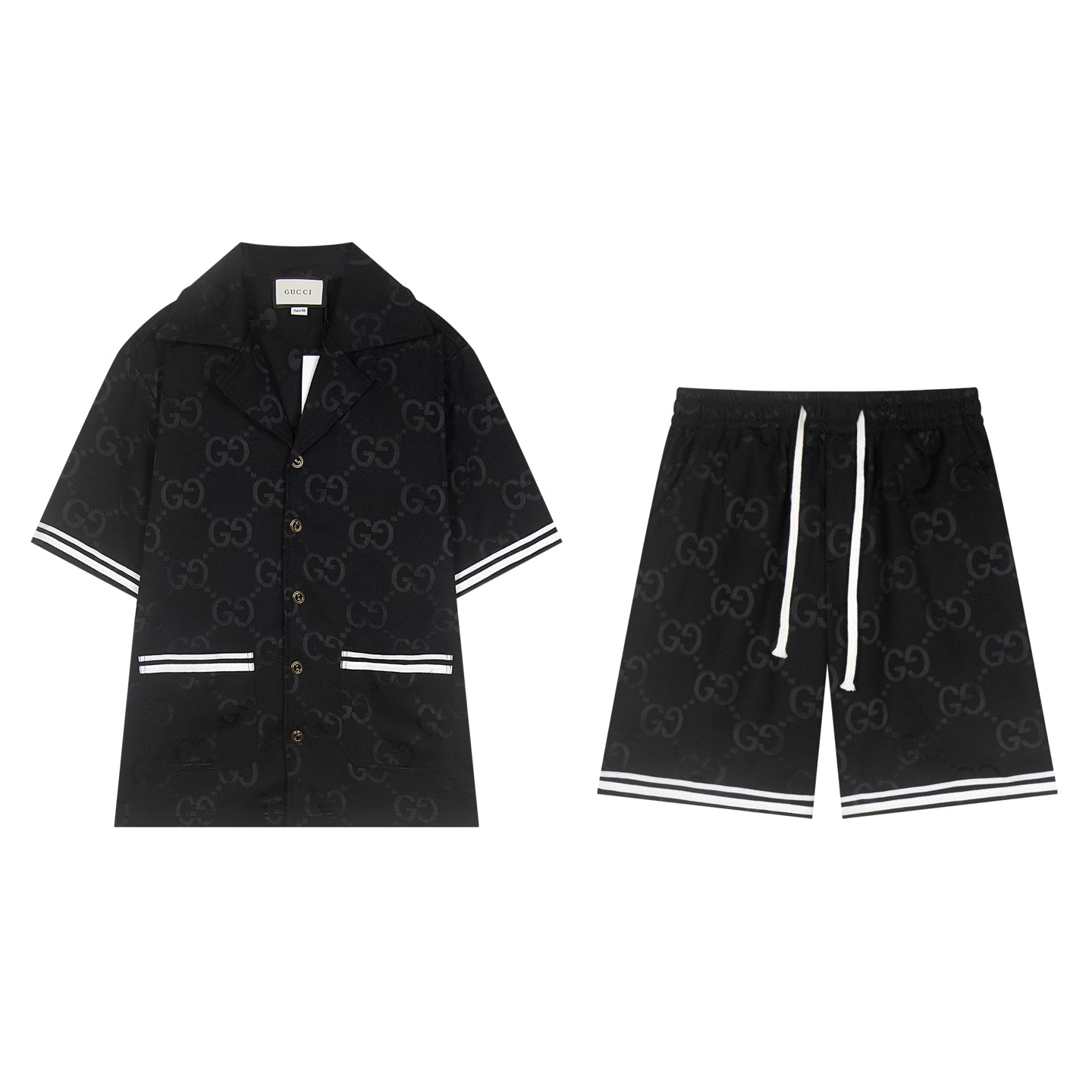 250617 New high-quality denim jacquard suit shirt
