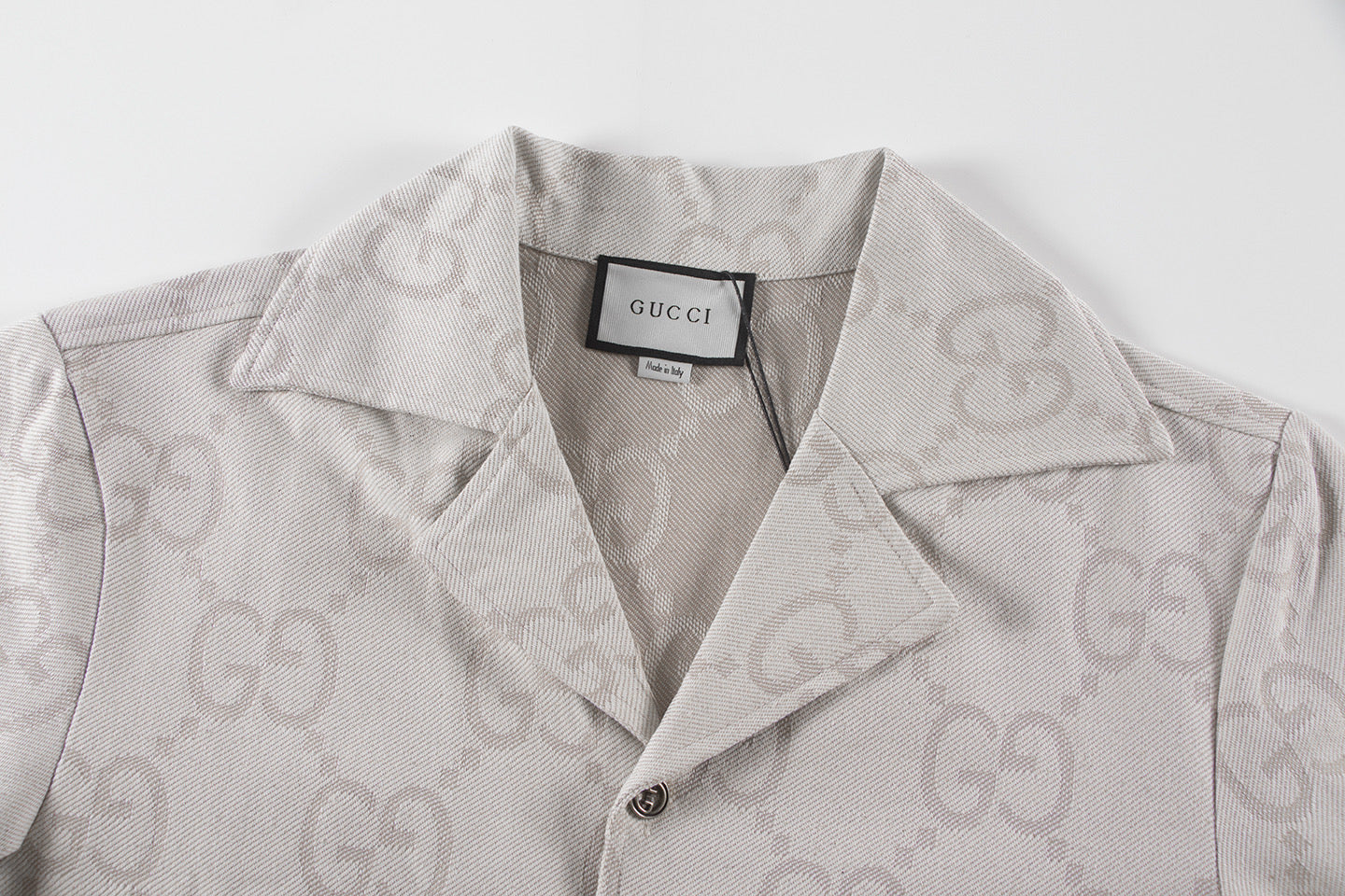 250617 New high-quality denim jacquard suit shirt