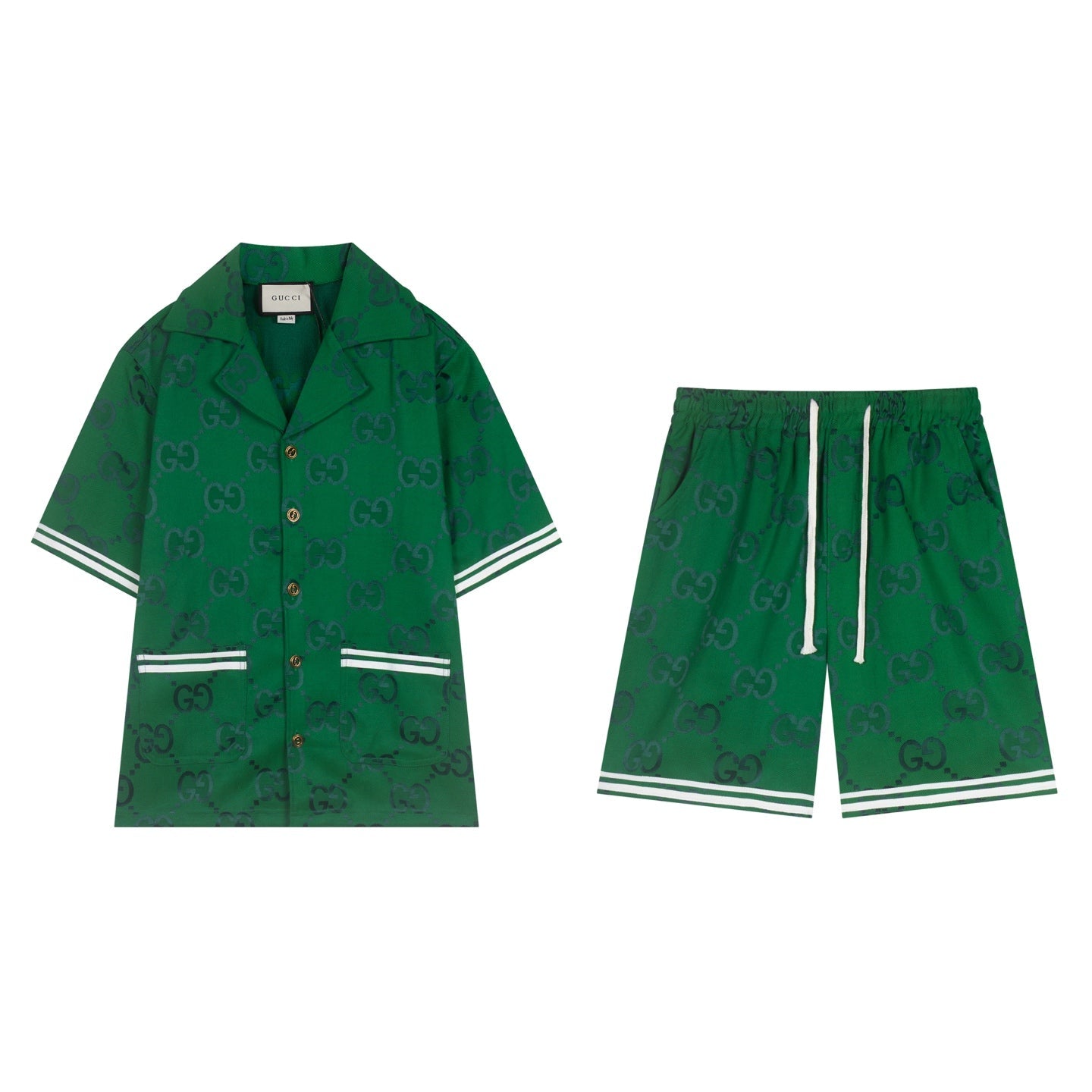 250617 New high-quality denim jacquard suit shorts