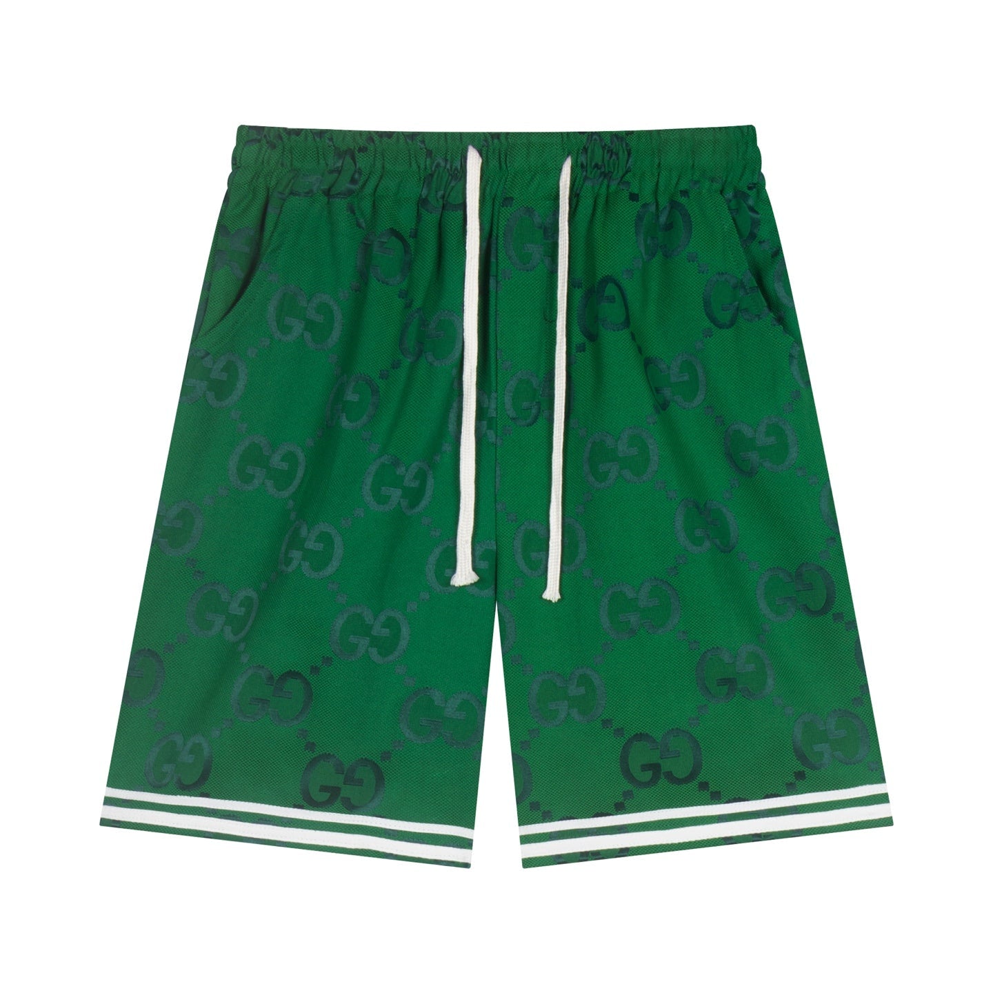 250617 New high-quality denim jacquard suit shorts