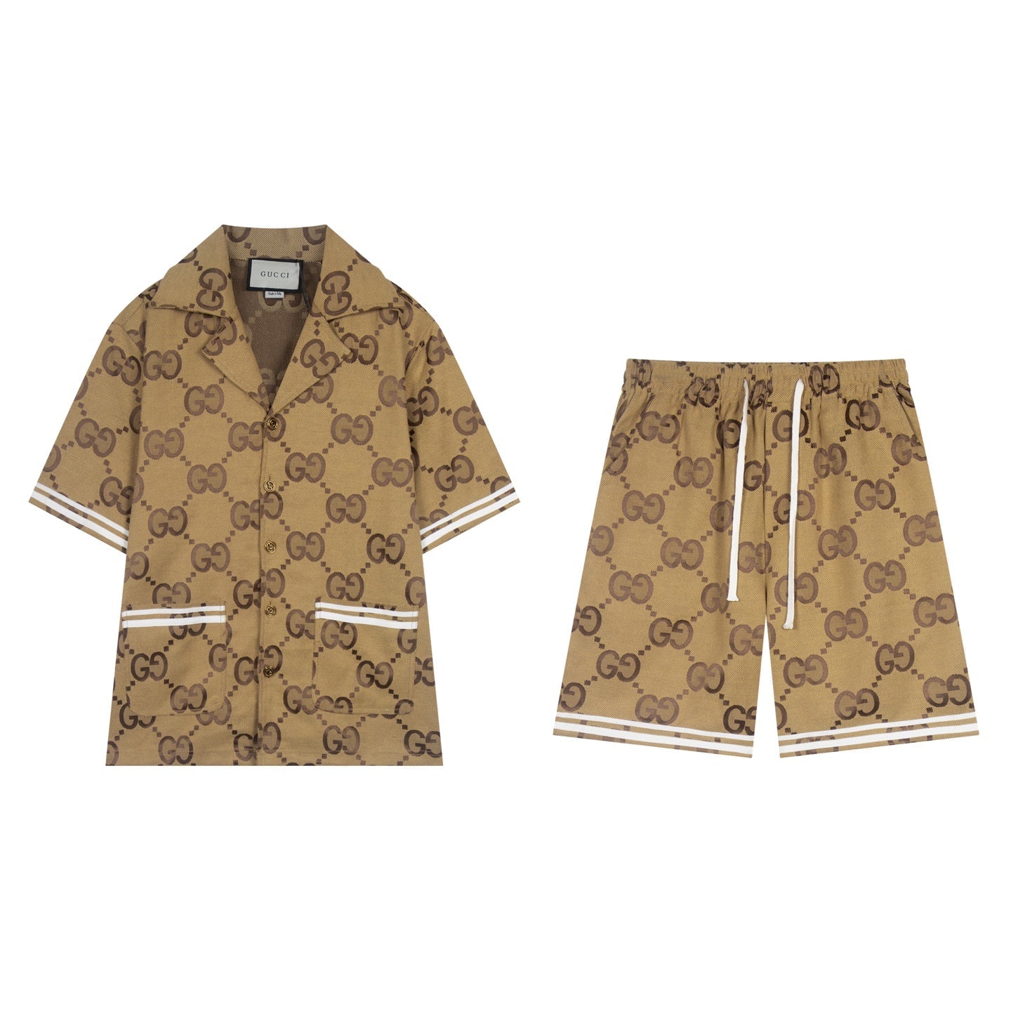 250617 New high-quality denim jacquard suit shorts