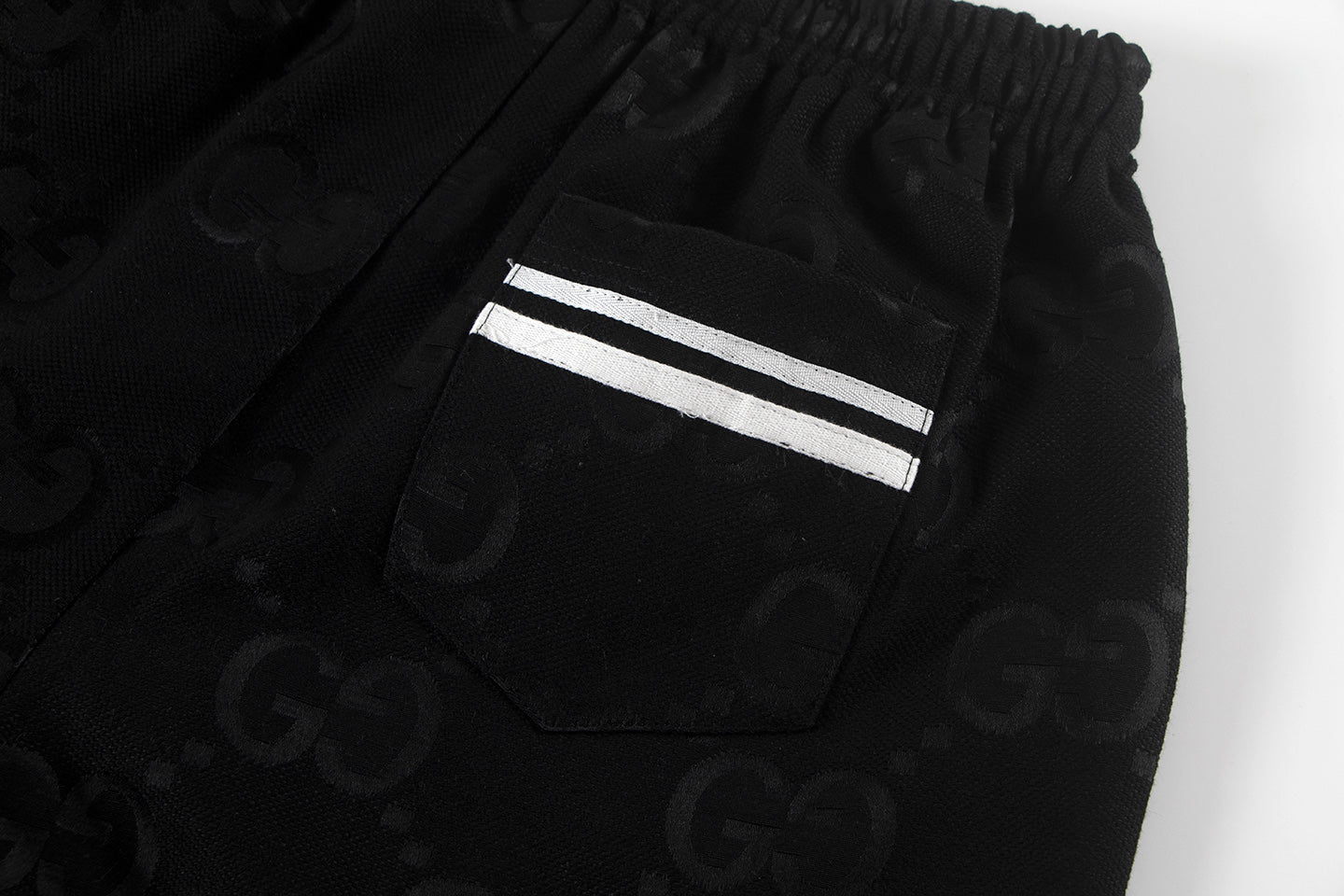 250617 New high-quality denim jacquard suit shorts