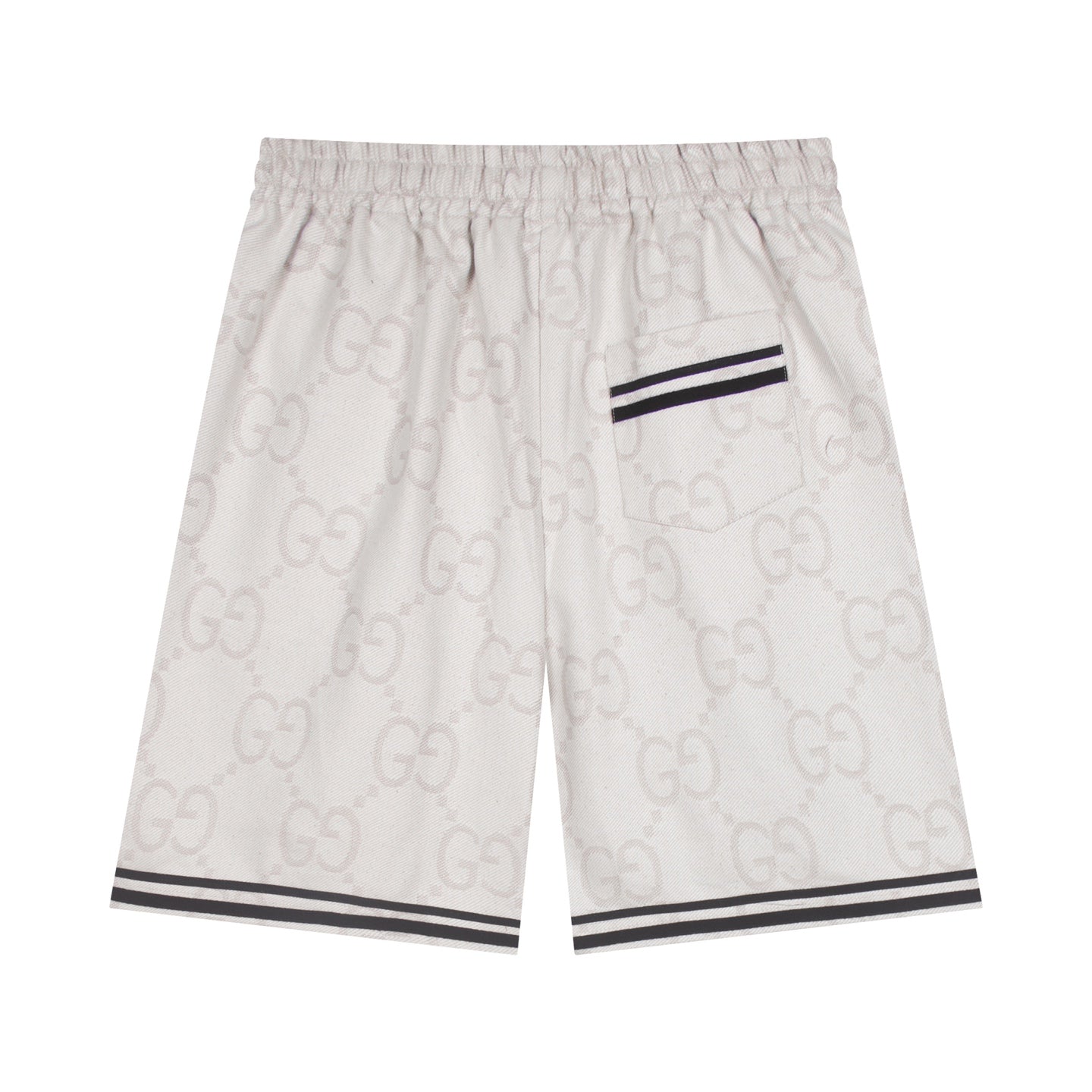 250617 New high-quality denim jacquard suit shorts