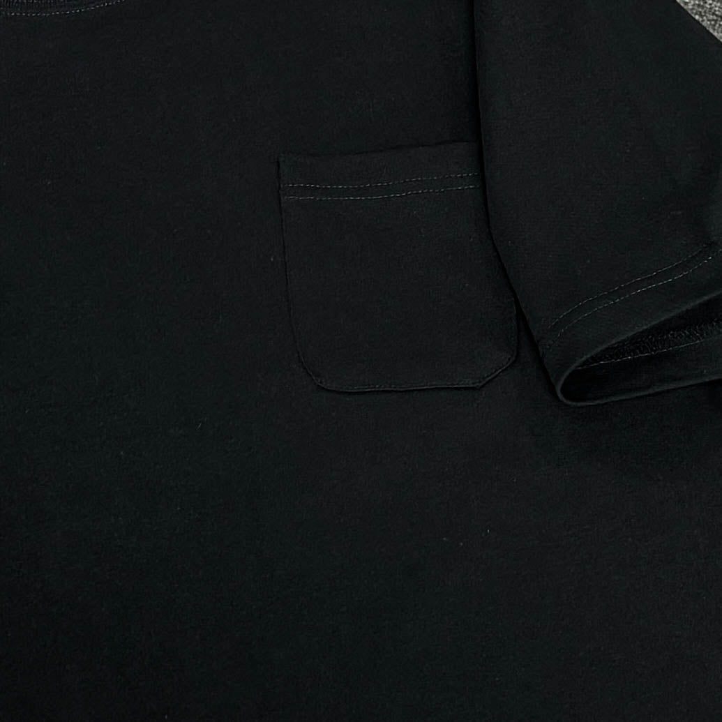 250624 New high-quality printed pocket T-shirt