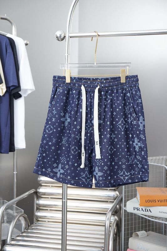 250325 New high quality dark print shorts