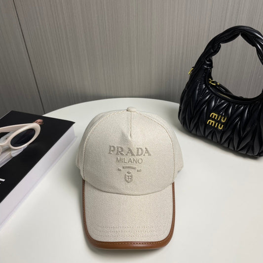 250527 New simple canvas baseball cap