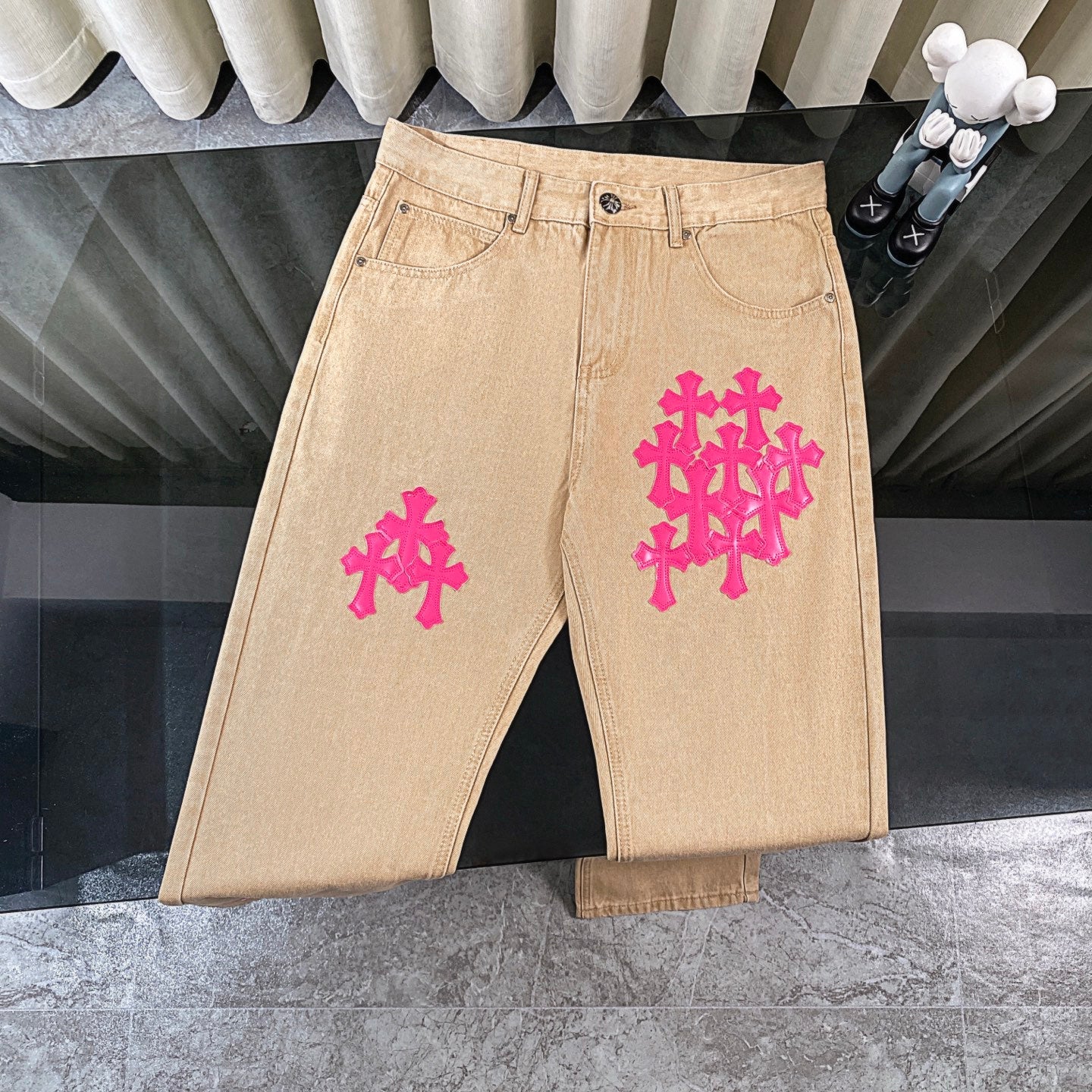 250614 New high-quality limited edition black skinny jeans