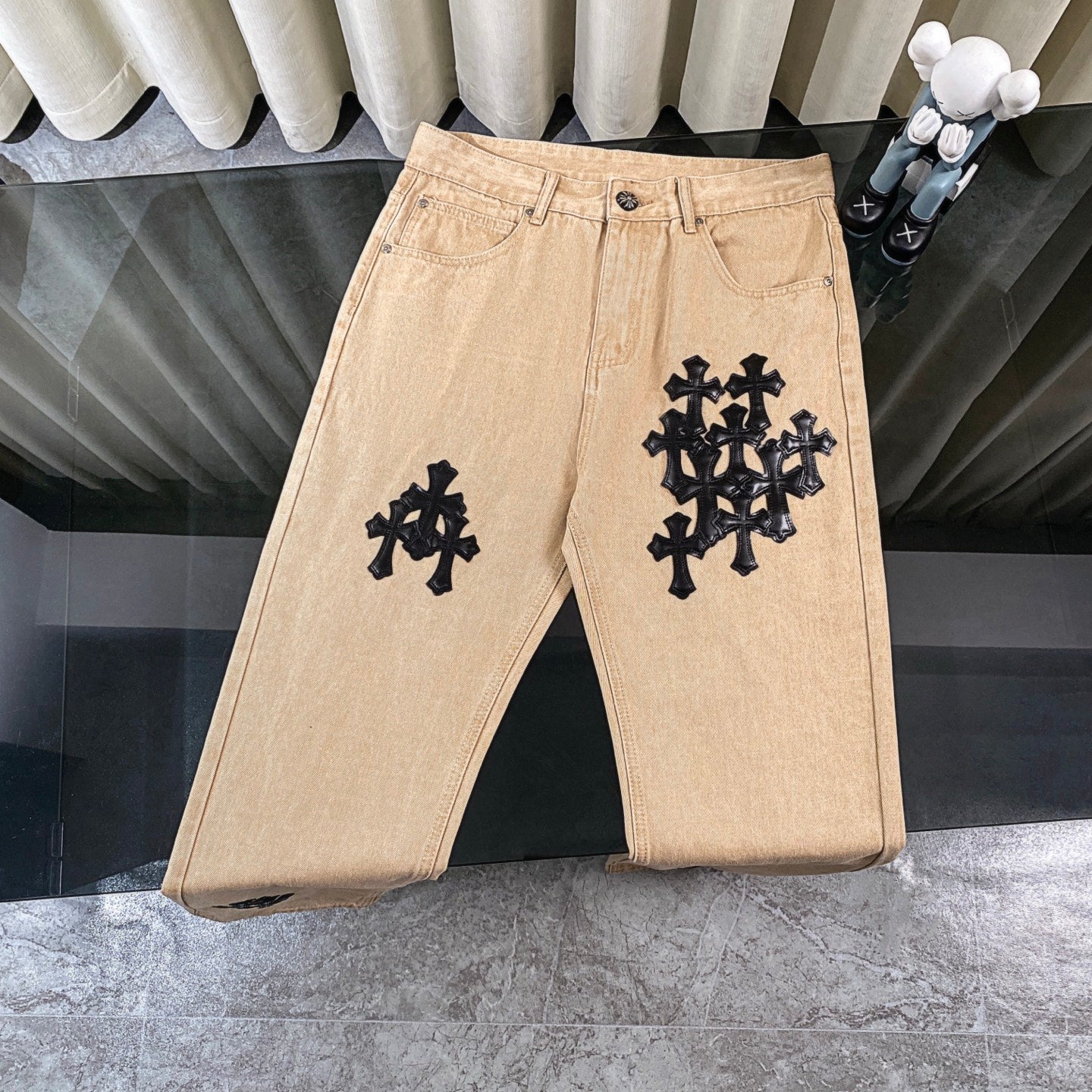 250614 New high-quality limited edition black skinny jeans