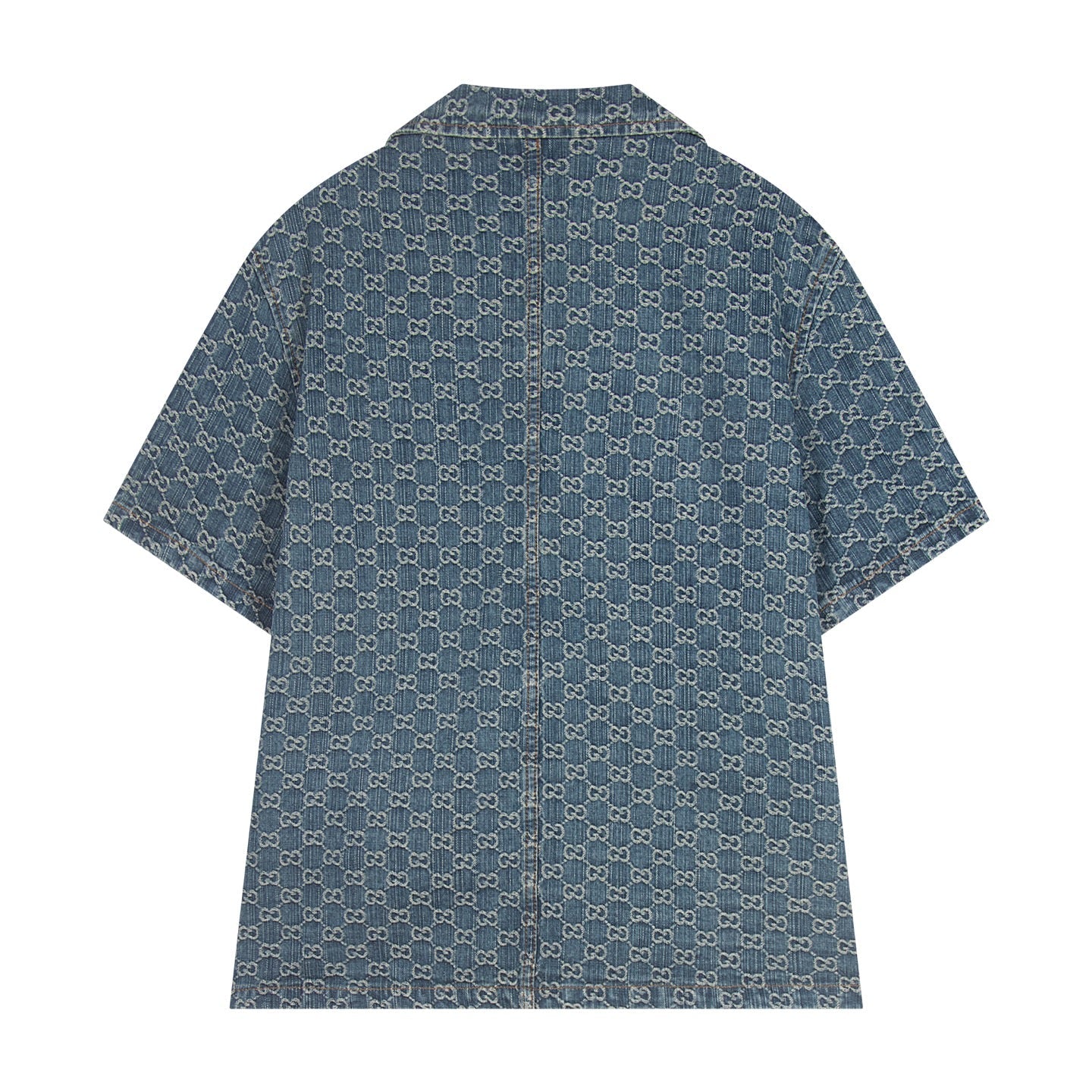 250614 New high-quality casual jacquard denim shirt