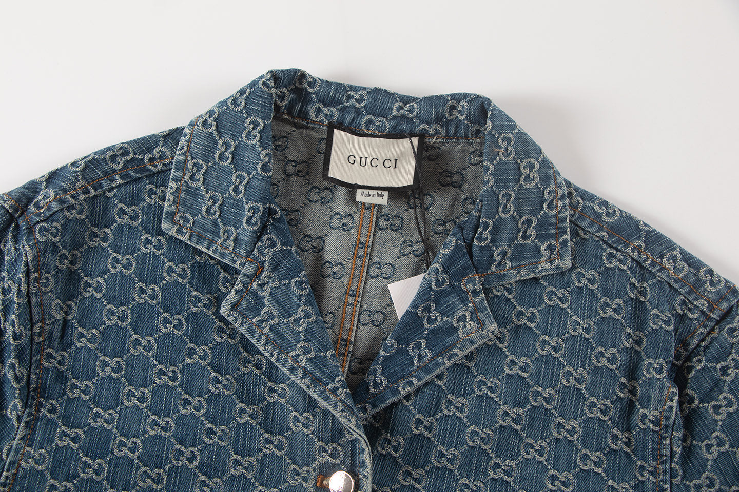 250614 New high-quality casual jacquard denim shirt
