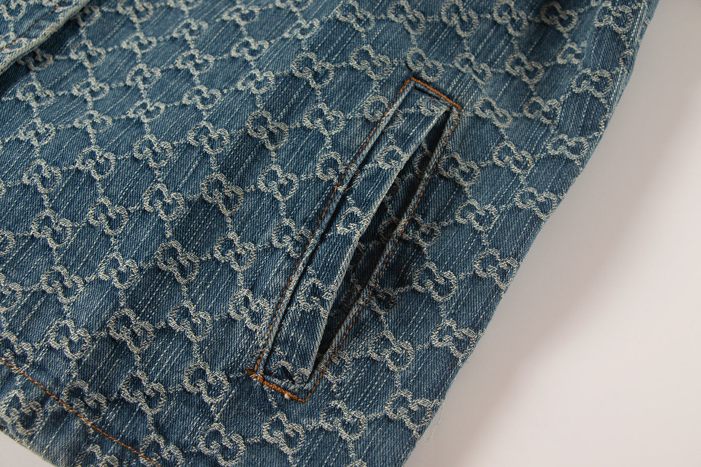 250614 New high-quality casual jacquard denim shirt