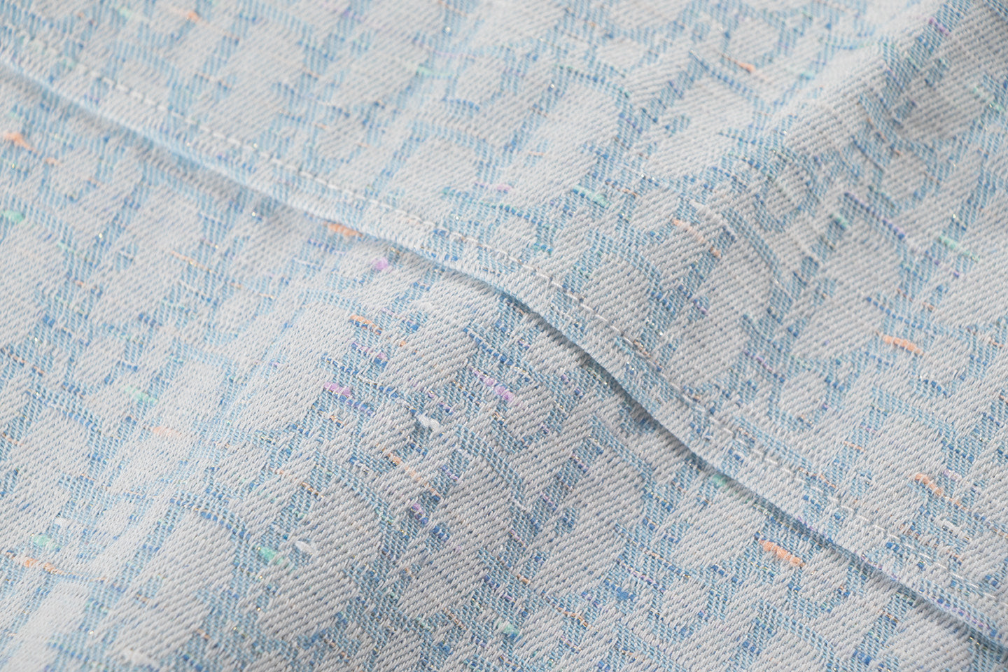 250614 New high-quality casual jacquard denim shirt