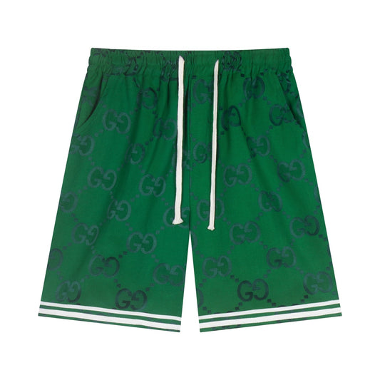 250617 New high-quality denim jacquard suit shorts