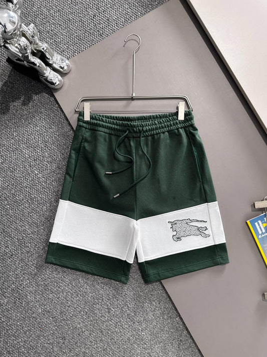 250617 New high-quality color-blocking and patchwork shorts