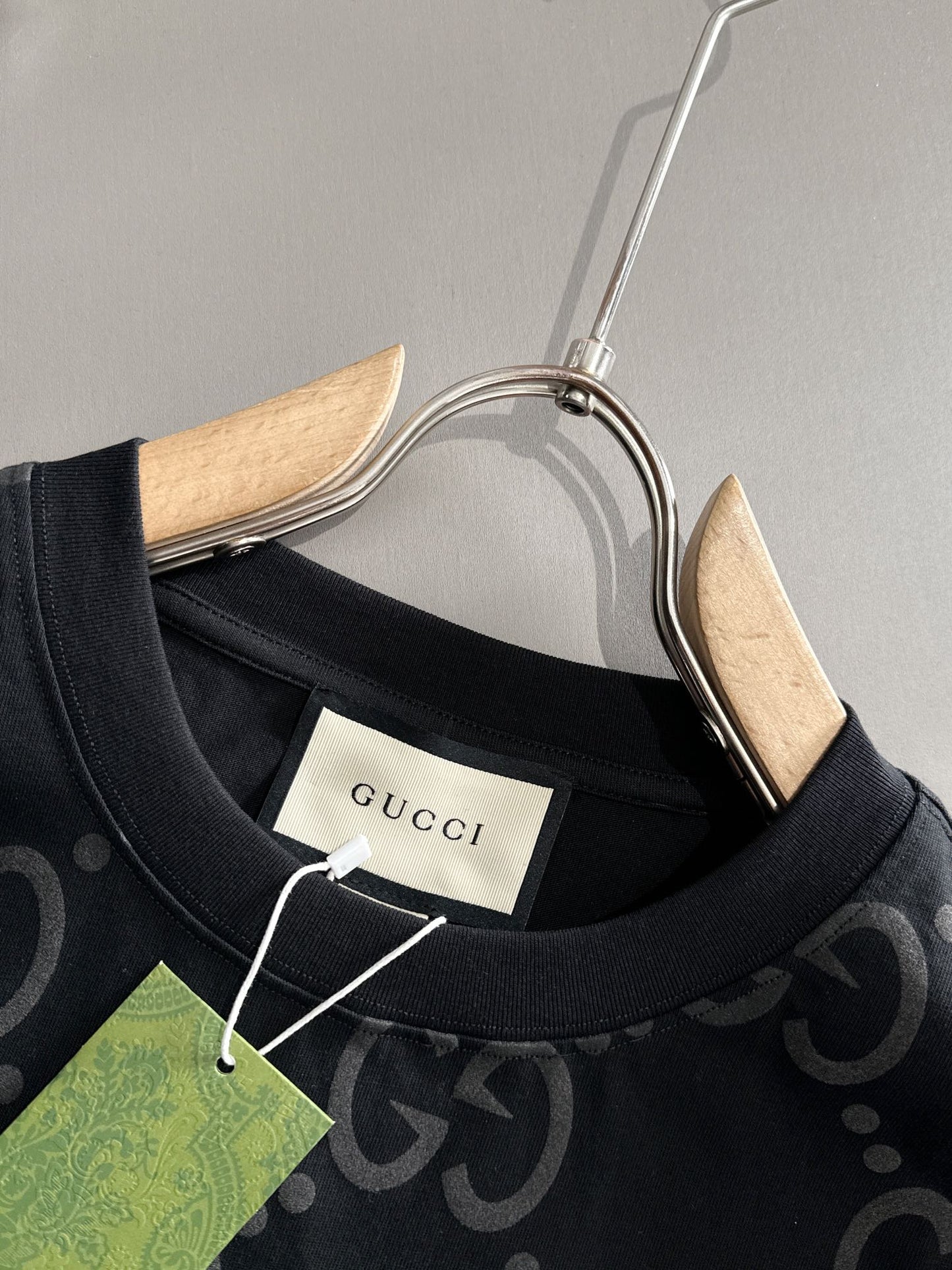 250617 New high-quality full-printed jacquard knitted t-shirt