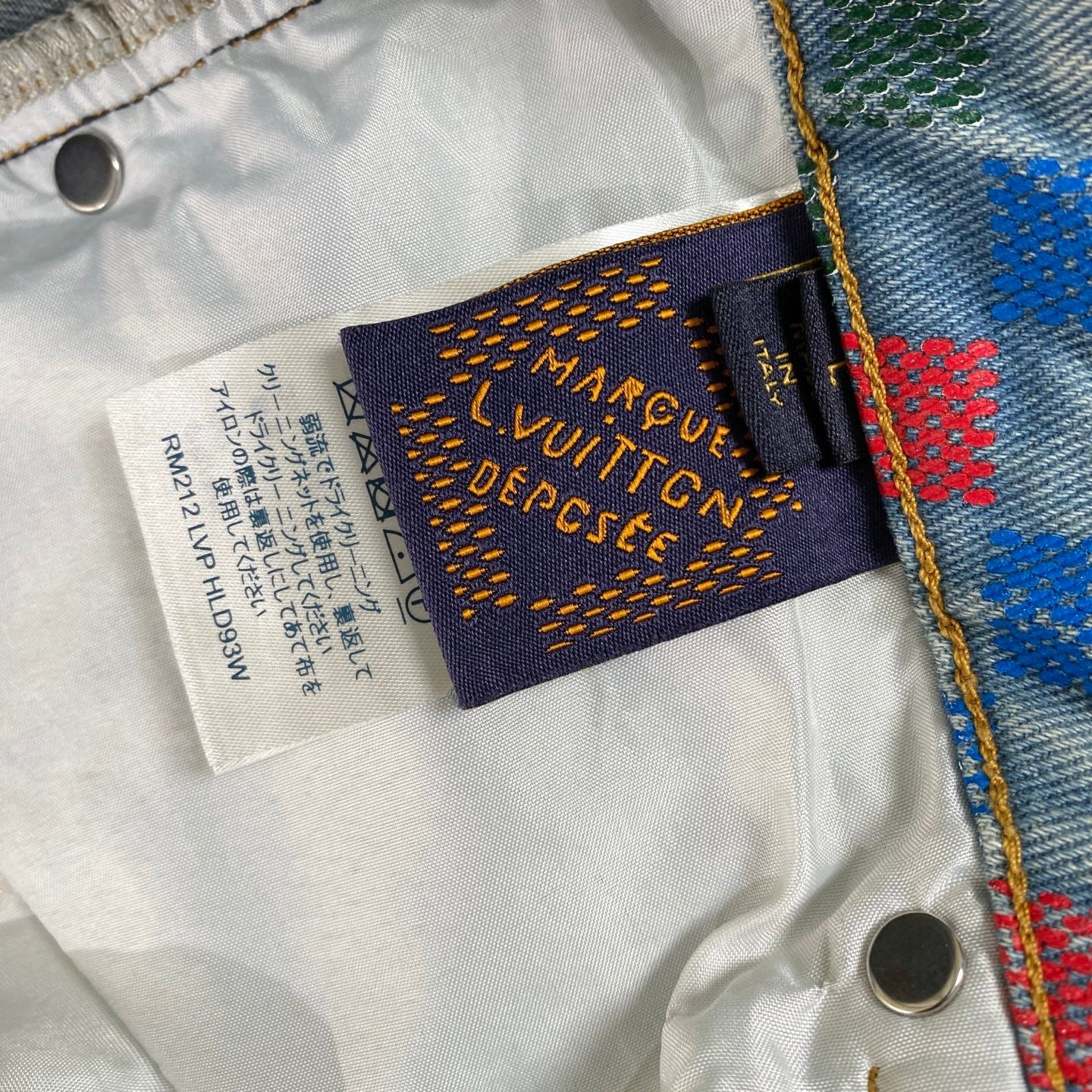 250617 New high-quality dopamine-colored pixel checkered jeans